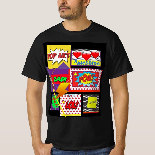 T-shirt Pop Art (Devant)