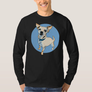 T-shirt Pop Art Chihuahua Dog Breed Graphic