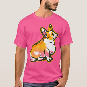 T-shirt Pop Art Corgi Propriétaire de chien Pembroke Welsh