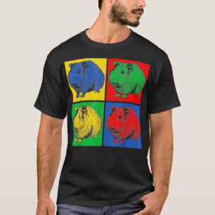 T-shirt Pop Art Guinea Pig 
