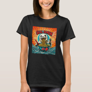 T-shirt Pop Art Japonais Faune Oeil Odeur Odeur Otarie Ram
