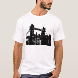 T-shirt Pop Art London Tower Bridge