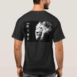 T-shirt Pop Art moderne Lion Head Elégant Modèle tendance