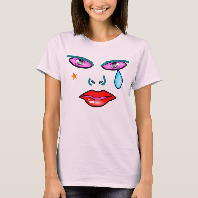 T-shirt Pop Art Rockstar (Devant)