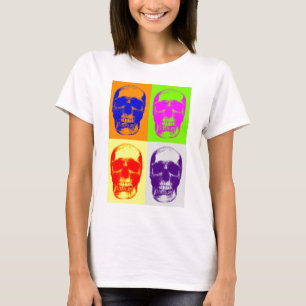 T-shirt Pop Art Skull