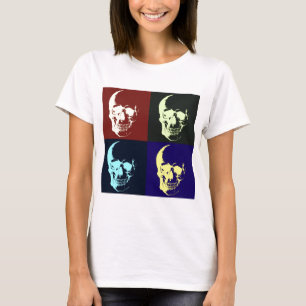 T-shirt Pop Art Skull