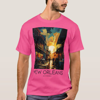 T-shirt Pop Art Travel Impression de La Nouvelle-Orléans L