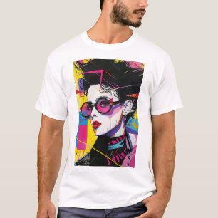 T-Shirt Pop Culture Pop Art Retro 80s