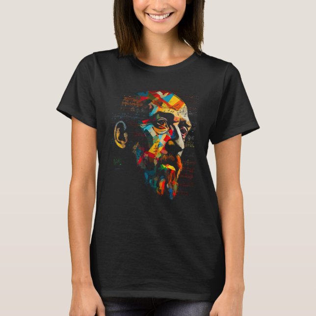 T-shirt Pop Erik Satie Music (Devant)