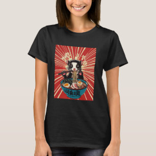 T-shirt Pop Japonais Art Noodles Amoureux Faune Mignonne F