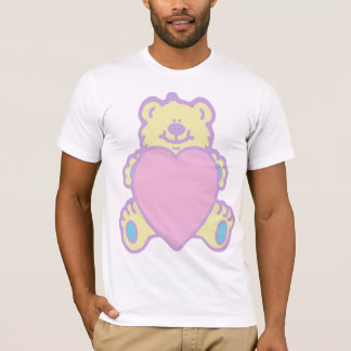 T-shirt Pop Kei Cute Teddy Ours Amour Coeur