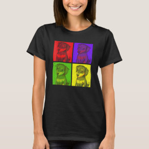 T-shirt Pop Miniature Pinscher Chien Animal de compagnie