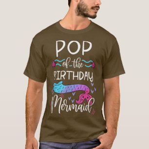T-shirt Pop Of Anniversaire Mermaid Family Anniversaire Pa