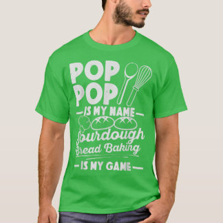 T-shirt Pop Pop Est Mon Nom Poulain De Sourdain La Cuisine