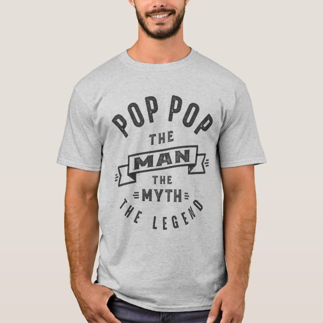 T-shirt Pop Pop Pop Le Mythe (Devant)