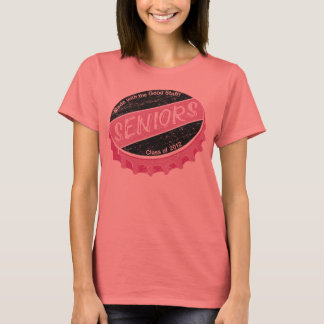 T-shirt Pop pour personnes âgées (en rose)