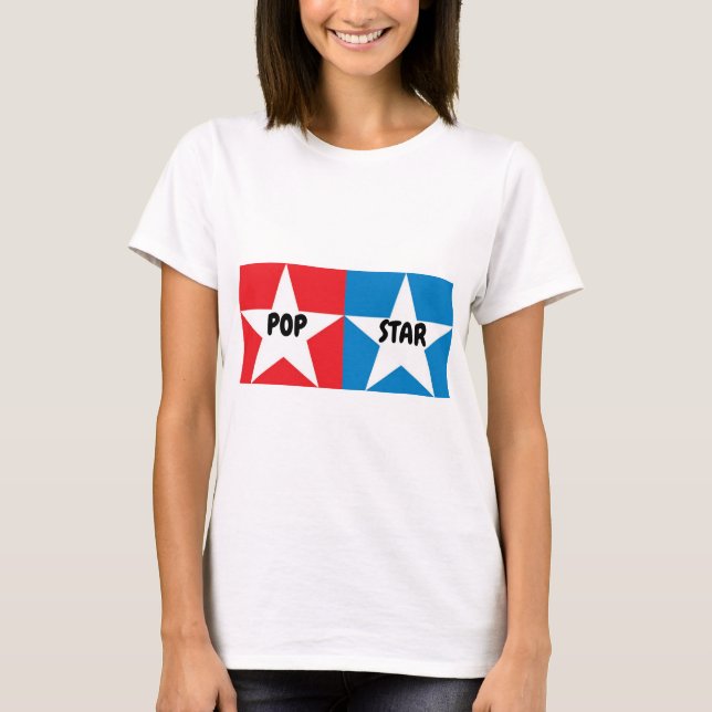 T-shirt POP STAR (Devant)