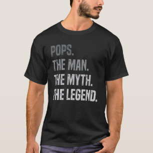 T-shirt Pop The Man The Myth The Legend Fête des pères Don