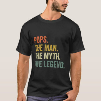 T-shirt Pop The Myth The Legend Fête des pères