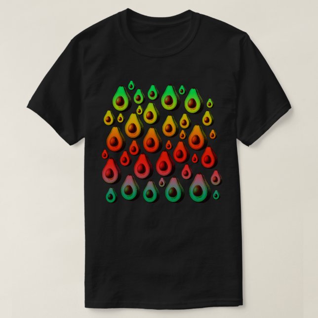 T-shirt popart d'avocat 5 (Design devant)