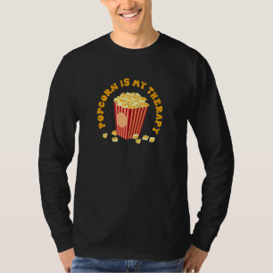 T-shirt Popcorn Comme Devis Thérapeutique Aliments De Maïs