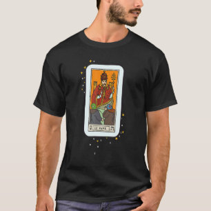 T-shirt Pope Tarot Card Occult Beliefs Divination Magic Fa