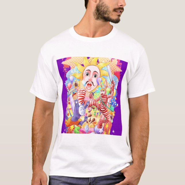 T-shirt Popee the Performer Cartoon (Devant)