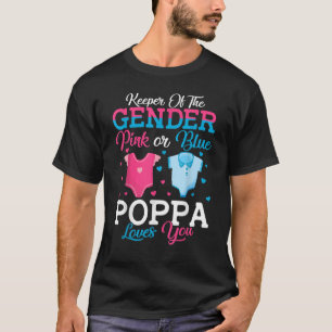 T-shirt Poppa Rose Ou Bleu Gardien Du Genre Poppa Amour