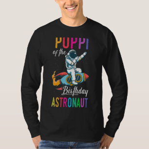 T-shirt Poppi De L'Astronaut D'Anniversaire Anniversaire D