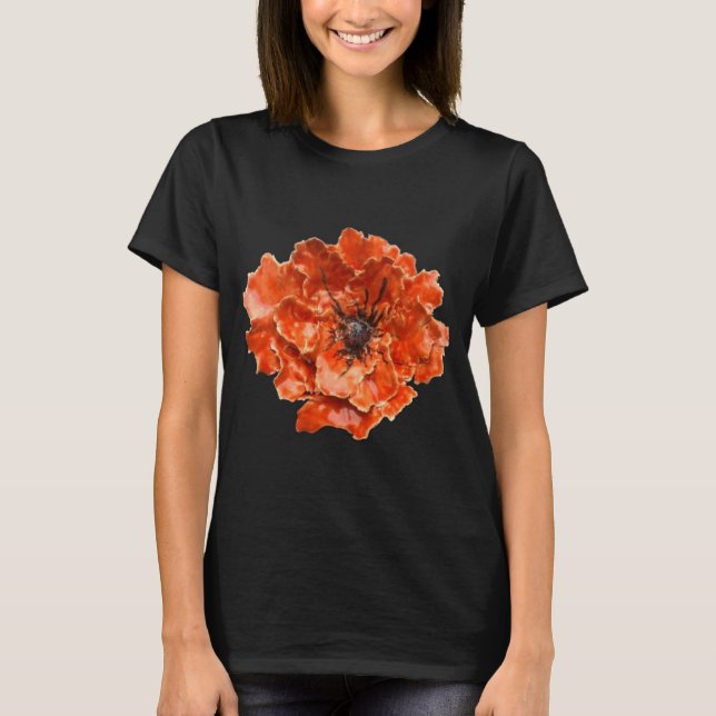 T-shirt Poppie rouge (Devant)