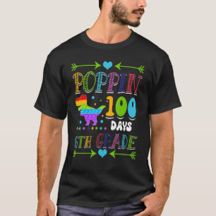 T-shirt Poppin 100 Jours 6e année école primaire enfant Di
