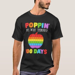T-shirt Poppin' My Way À Travers 100 Jours, 100E Jour De S