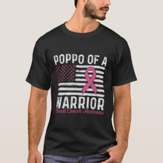 T-shirt Poppo D'Un Warrier K Mois De Sensibilisation Au Ca