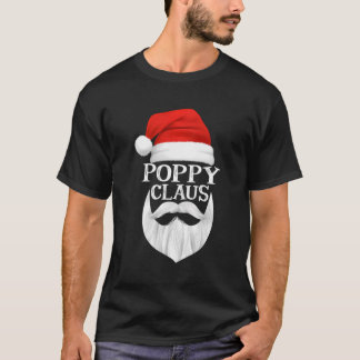 T-shirt Poppy Claus Père Noël Famille Correspondant Pyjama