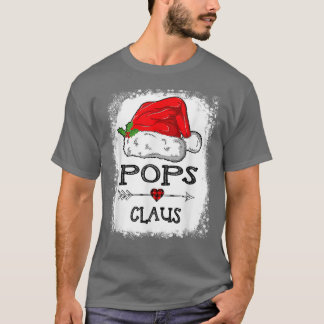 T-shirt Pops Claus Noël Lumière Pyjama Famille Corresponda
