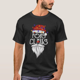 T-shirt Pops Claus Pajama Famille Correspondant Noël Pour 
