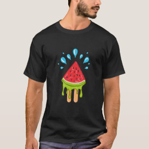 T-shirt Pops de glace pastèque Fruits d'été Hommes Femmes