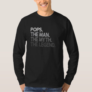 T-shirt Pops Shirt Don L'Homme Le Mythe La Légende