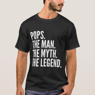 T-shirt Pops The The Myth The Legend Dad Father'S Day