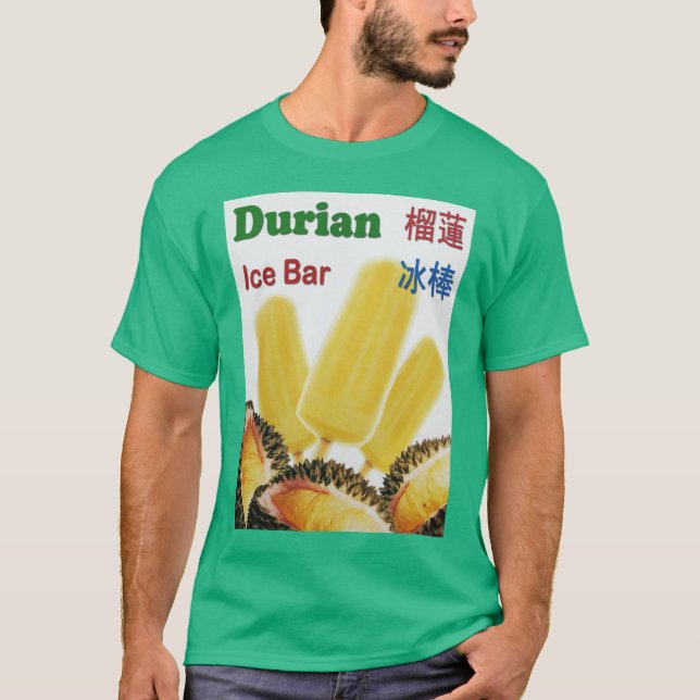 T-shirt Popsicle de fruit tropical de barre de glace de (Devant)
