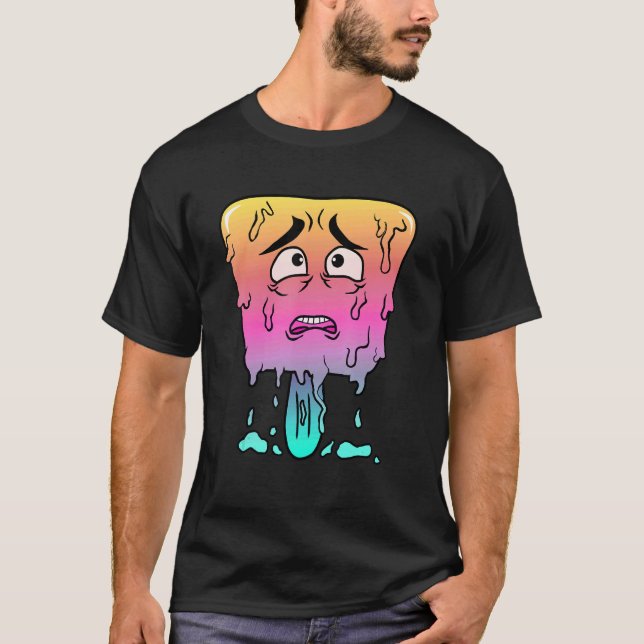 T-shirt Popsicle fondu (Devant)