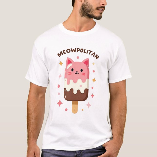 T-Shirt-Popsicle für Männer T-Shirt (Vorderseite)