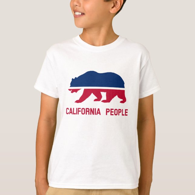 T-shirt Population de Californie (Devant)