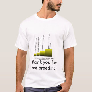 T-shirt Population humaine sans enfants par zone Carré (2)