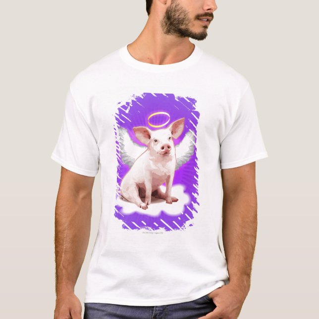 T-shirt Porc d'ange (Devant)