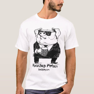 T-shirt Porc dans le noir