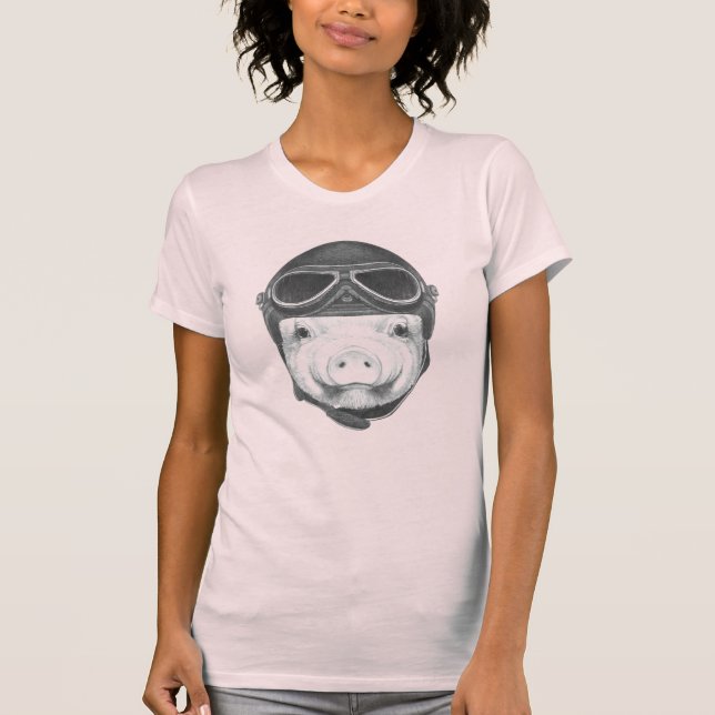 T-shirt Porc de casse-cou (Devant)