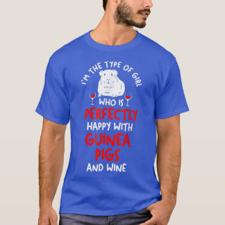 T-shirt Porc de Guinée du vin