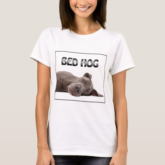 T-shirt Porc de lit de great dane (Devant)