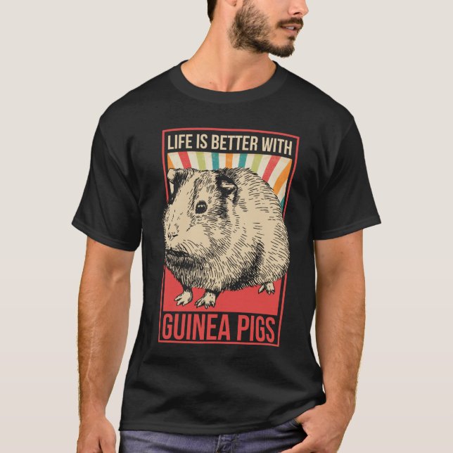 T-shirt Porc de mer meilleur vie (Devant)